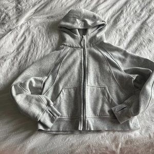 Lululemon full zip oversized scuba hoodie XS/S